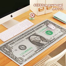 The USD cash money big mouse pad