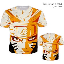 Naruto anime short sleeve full print modal t-shirt