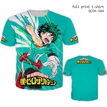 My Hero Academia anime short sleeve full print mod...