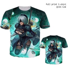 NieR:Automata anime short sleeve full print modal ...