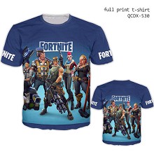 Fortnite short sleeve full print modal t-shirt