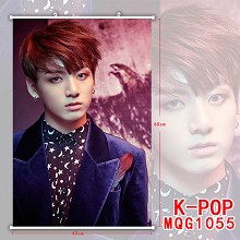 K-POP star wall scroll