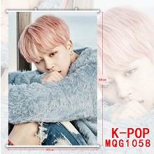 K-POP star wall scroll