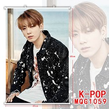 K-POP star wall scroll