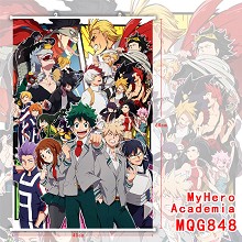 My Hero Academia anime wall scroll