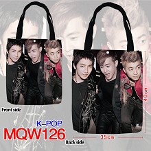 K-POP star oxford shopping bag handbag