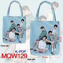 K-POP star oxford shopping bag handbag