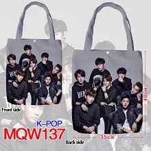 K-POP star oxford shopping bag handbag