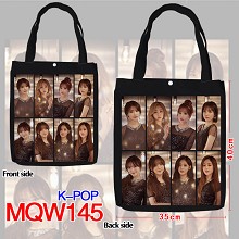 K-POP star oxford shopping bag handbag