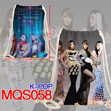 K-POP star drawstring backpack bag