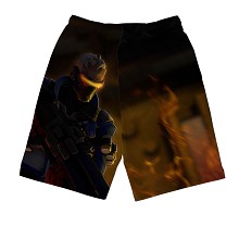 Overwatch beach pants shorts middle pants