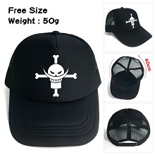 One Piece Edward Newgate anime cap sun hat