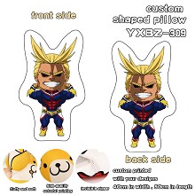 My Hero Academia anime custom shaped pillow