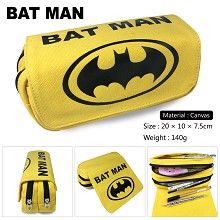 Batman canvas pen bag pencil bag