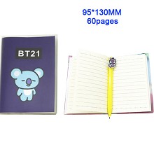 Star BTS notebook(60pages)