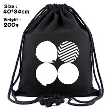 Star BTS drawstring backpack bag