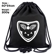 Undertale drawstring backpack bag