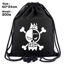 One Piece Frank anime drawstring backpack bag