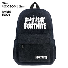 Fortnite canvas backpack bag