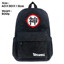 Dragon Ball anime canvas backpack bag