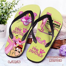 Pink Panther flip-flops shoes slippers a pair