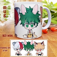 My Hero Academia anime cup mug