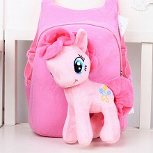 My Little Pony children plush backpack school bag