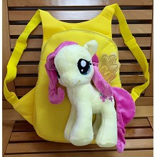 My Little Pony children plush backpack school bag