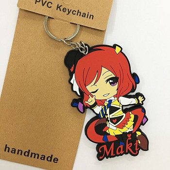 Lovelive anime two-sided key chain