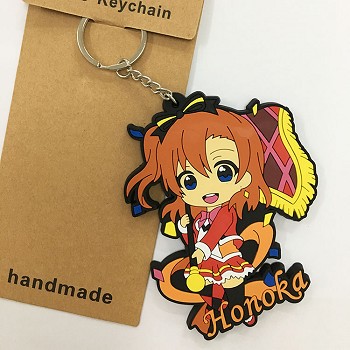 Lovelive anime two-sided key chain