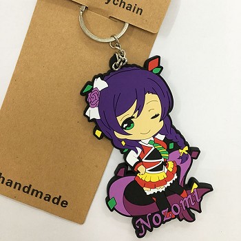 Lovelive anime two-sided key chain