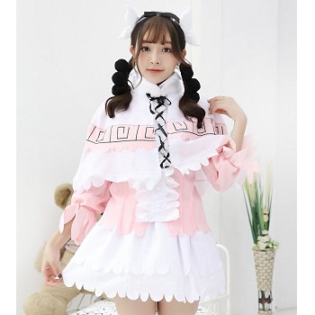 Miss Kobayashi's Dragon Maid Kanna Kamui cosplay costume cloth dress a set