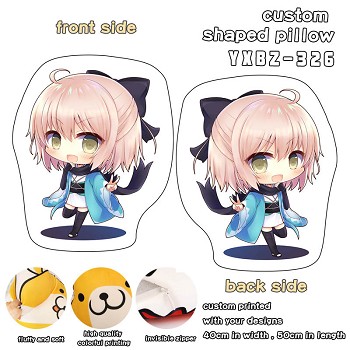 Fate grand order anime custom shaped pillow