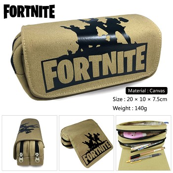 Fortnite canvas pen bag pencil bag