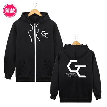 Guilty  Crown anime thin hoodie