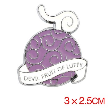 One Piece anime brooch pin