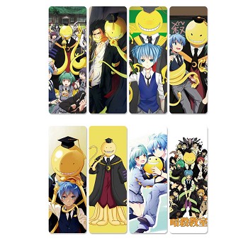Ansatsu Kyoushitsu anime pvc bookmarks set(5set)