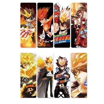 Reborn anime pvc bookmarks set(5set)