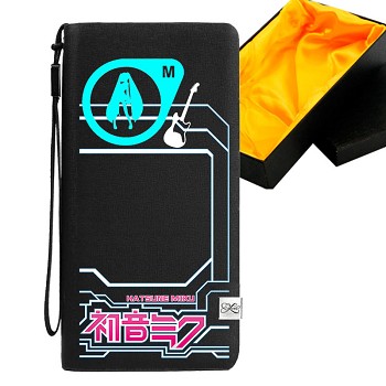 Hatsune Miku anime long wallet