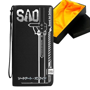 Sword Art Online anime long wallet