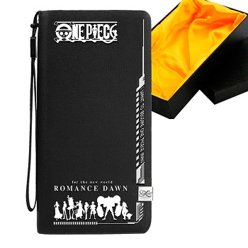 One Piece anime long wallet