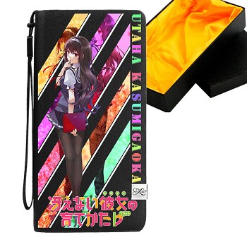 How to Raise a Boring Girlfriend anime long wallet