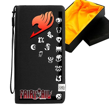 Fairy Tail anime long wallet