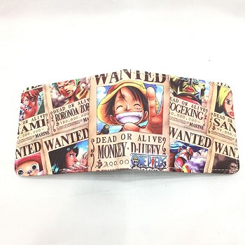 One Piece anime wallet