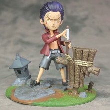 One Piece child Dracule Mihawk anime figure