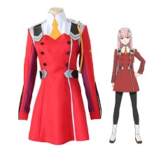 DARLING in the FRANXX Code:002 anime cosplay costu...