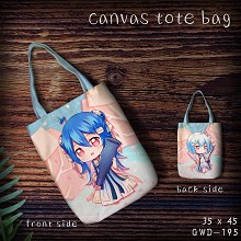 Bilibili anime canvas tote bag shopping bag