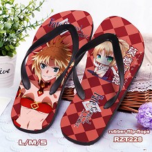 Fate grand order anime flip-flops shoes slippers a...