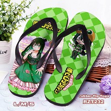 My Hero Academia anime flip-flops shoes slippers a...