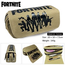 Fortnite canvas pen bag pencil bag